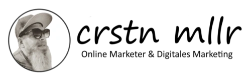 Porträt von crstn mllr der Online Marketer