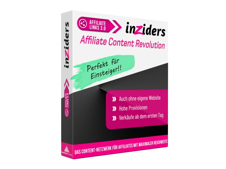 Inzider Affiliate Content Revolution